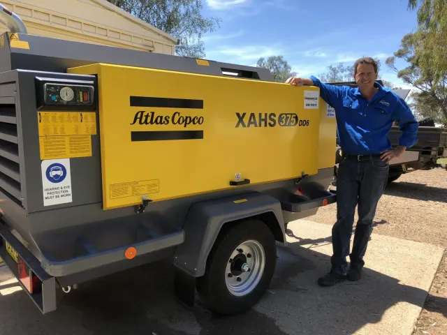 Joff with compressor unit